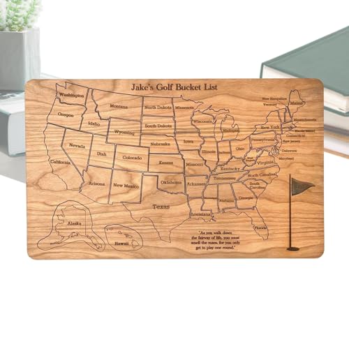 Entzückende USA Ornament, USA Road Trip Puzzle Map, USA Desktop Ornament, Restaurant und Map Wooden Bucket List, Road Trip Wooden Puzzle, Indoor Decorations, Desktop Home Ornamente für Erwachsene und Entzückende USA Ornament, USA Road Trip Puzzle Map, USA Desktop Ornament, Restaurant und Map Wooden Bucket List, Road Trip Wooden Puzzle, Indoor Decorations, Desktop Home Ornamente für Erwachsene und von Générique