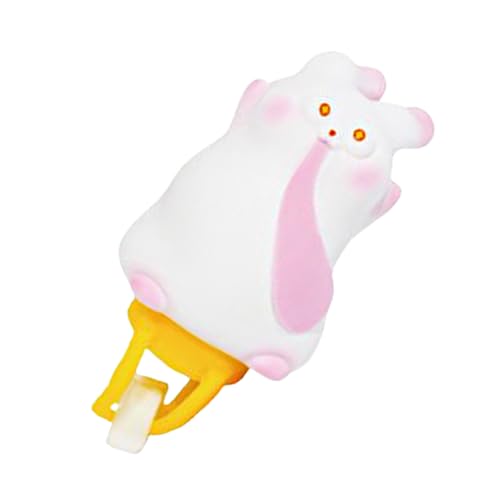 Fahrrad-Figur Cartoon Cartoon Dekoration in Tierfarbe für Roller und Fahrräder für | Zubehör für Reisen im Freien, Straße, Motorrad, Auto und Sporthelm, Dekoration für Lenker von Générique