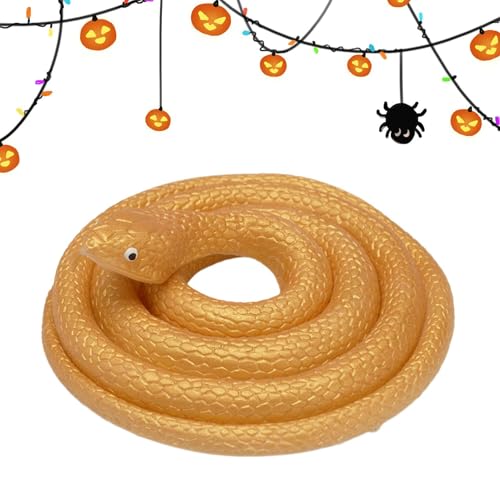 Falsche Schlangen | Simulationsschlange 31,5 Zoll | Scherzspielzeug für drinnen und draußen für Halloween Aprilfisch, Gags und gruseliges Zubehör Falsche Schlangen | Simulationsschlange 31,5 Zoll | Scherzspielzeug für drinnen und draußen für Halloween Aprilfisch, Gags und gruseliges Zubehör von Générique