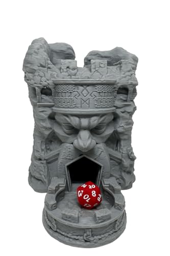 Fantastischer Zwerg-Würfelturm für JDR RPG DND, 30 x 25 cm, Steingrau Fantastischer Zwerg-Würfelturm für JDR RPG DND, 30 x 25 cm, Steingrau von Générique