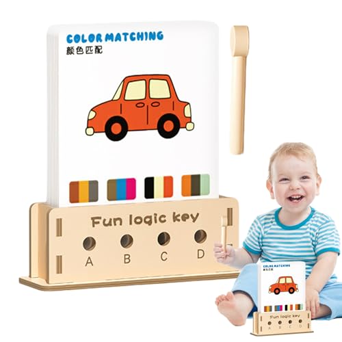 Farbkombinationsspiel | Lernspielzeug für Korrespondenz | Lernaktivität ab 4 Jahren zu Hause, Schule, Kindergarten Farbkombinationsspiel | Lernspielzeug für Korrespondenz | Lernaktivität ab 4 Jahren zu Hause, Schule, Kindergarten von Générique