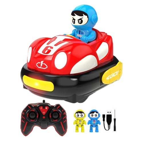 Ferngesteuertes Spielzeug für Kleinkinder, ferngesteuertes Stoßfängerauto, Toddler Vehicle Toys, 2,4 GHz kleines Schlachtspielzeug-Fahrzeug, Lernspielzeug spielt Zubehör für Kinder ab 3 Jahren Ferngesteuertes Spielzeug für Kleinkinder, ferngesteuertes Stoßfängerauto, Toddler Vehicle Toys, 2,4 GHz kleines Schlachtspielzeug-Fahrzeug, Lernspielzeug spielt Zubehör für Kinder ab 3 Jahren von Générique
