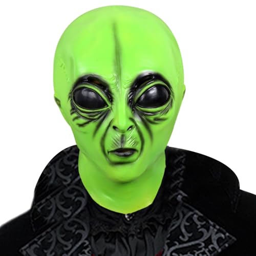 Festival Prank Props, Alien Cover, Spooky Halloween Decor, Outdoor Festival Gear, Creative Party Prop, Unique Face Covering, Fun Carnival , Alien Theme Kostüm, Scary Face Cover, Realistic Pr Festival Prank Props, Alien Cover, Spooky Halloween Decor, Outdoor Festival Gear, Creative Party Prop, Unique Face Covering, Fun Carnival , Alien Theme Kostüm, Scary Face Cover, Realistic Pr von Générique