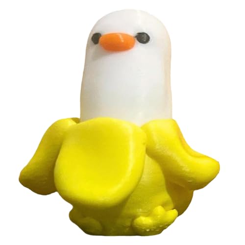 Fidget Keyboard – Banana Duck Fingertip Toy for Stress Relief, mit Clicker Keys, 3D-Druck, lustiges Fidget für Erwachsene, Klasse, Büro, Auto, Flugzeug, Reisen, Party Fidget Keyboard – Banana Duck Fingertip Toy for Stress Relief, mit Clicker Keys, 3D-Druck, lustiges Fidget für Erwachsene, Klasse, Büro, Auto, Flugzeug, Reisen, Party von Générique