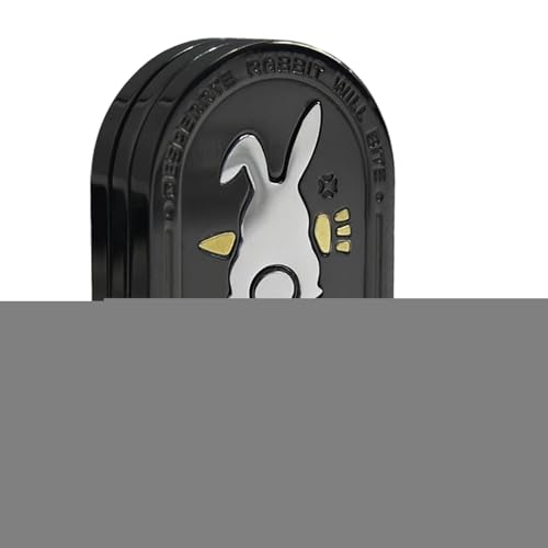 Fidget Slider Toy, Rabbit Push Clicker, Metall, Anti-Stress Gadget, Satisfying Sound Relief Tool, für Jugendliche, Männer, Kinder, Schule, Reisen, Klassenzimmer, Fokus, Entspannung, Use More von Générique