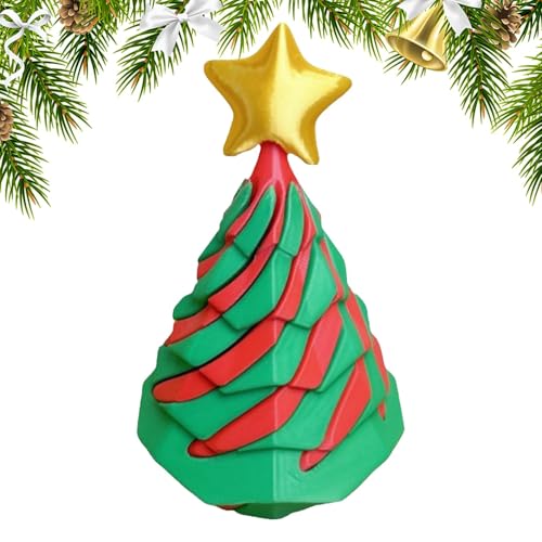 Fidget Toy mit Kegel, Kegelspielzeug, unmöglich – unmöglich Skulptur des Weihnachtsbaums – Kegel bedruckt, Anti-Stress-Spielzeug für Büro und Erwachsene Fidget Toy mit Kegel, Kegelspielzeug, unmöglich – unmöglich Skulptur des Weihnachtsbaums – Kegel bedruckt, Anti-Stress-Spielzeug für Büro und Erwachsene von Générique