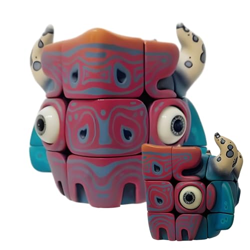Fidget Toys Würfel, Tabletop Tierskulptur, Sammelfigur, Sensory Play Toy, Stress-Tool, kompakte Größe, Schreibtischdekoration, Entspannungshilfe für Kinder und Erwachsene Fidget Toys Würfel, Tabletop Tierskulptur, Sammelfigur, Sensory Play Toy, Stress-Tool, kompakte Größe, Schreibtischdekoration, Entspannungshilfe für Kinder und Erwachsene von Générique