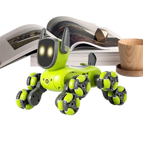 Fierter Das elektrische PET-Spiel – animierter Laufbegleiter | Elektronisches Spielzeug, 8 Räder, Lernroboter, interaktives Fernbedienungsspiel, Tanzspielzeug für Mädchen zum Geburtstag von Générique
