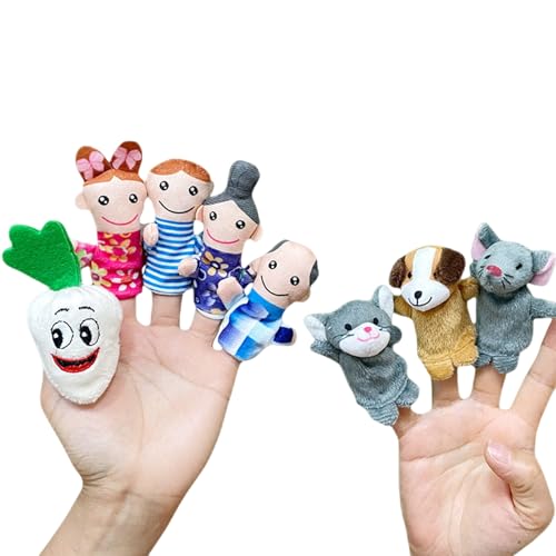 Finger-Puppe Set, Storytelling Finger Puppets, Lernspielzeug Storytime Aid, Rollenspiel Puppets, Preschool Learning Aid, Interactive Finger, Storytelling Toys Set, Finger for Kids Finger-Puppe Set, Storytelling Finger Puppets, Lernspielzeug Storytime Aid, Rollenspiel Puppets, Preschool Learning Aid, Interactive Finger, Storytelling Toys Set, Finger for Kids von Générique