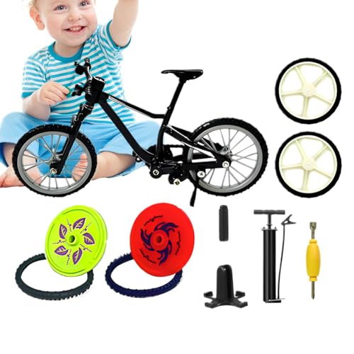 Finger Toy – Mini-Fingerfahrrad mit modifizierbaren Teilen, Sport Finger Cycle | Bürospielzeug für Tipps, Modell Wasserfall-Fahrrad für Bibliothek, Fensterbank, Finger Toy – Mini-Fingerfahrrad mit modifizierbaren Teilen, Sport Finger Cycle | Bürospielzeug für Tipps, Modell Wasserfall-Fahrrad für Bibliothek, Fensterbank, von Générique