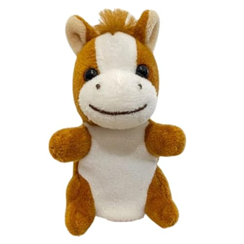 Fingerpuppe Tier, Fingerspielzeug, Fingerpuppen, Lernpuppen, Plüschpuppen, Fingerpuppen aus Plüsch, Fingerpuppen aus Plüsch, Pferd aus Plüsch, Spielzeug von Générique