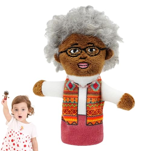 Fingerpuppen für die Familie, für Geschichten-Fingerpuppen – Plüschpuppen mit Fingerpuppen – Plüschpuppen mit Fingerpuppen – Plüschtier Cartoon Afrikanisch Schwarz Menschen Märchen Handpuppe Fingerpuppen für die Familie, für Geschichten-Fingerpuppen – Plüschpuppen mit Fingerpuppen – Plüschpuppen mit Fingerpuppen – Plüschtier Cartoon Afrikanisch Schwarz Menschen Märchen Handpuppe von Générique