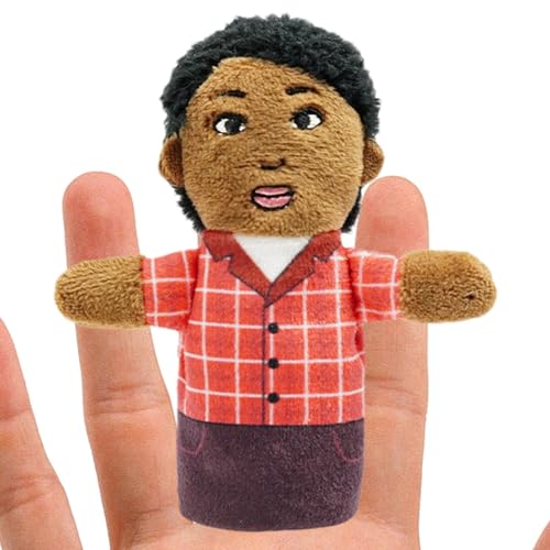Fingerpuppenspielzeug für Fingerpuppen, schwarze Menschen – Spielzeug für Puppenaufführung – Plüschtier Cartoon Afrikanisch Schwarz Menschen Märchen Puppe Mitglieder Fingerpuppenspielzeug für Fingerpuppen, schwarze Menschen – Spielzeug für Puppenaufführung – Plüschtier Cartoon Afrikanisch Schwarz Menschen Märchen Puppe Mitglieder von Générique
