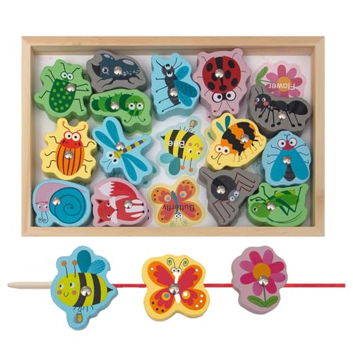 Fischen Lernspielzeug - Magnetisches Angelspiel 2 in 1 sicher und harmlos - Magnetspiele mit lebhaften Fischen, Spiel für Kleinkinder, Ostergeburtstagsgeschenk für Gar von Générique