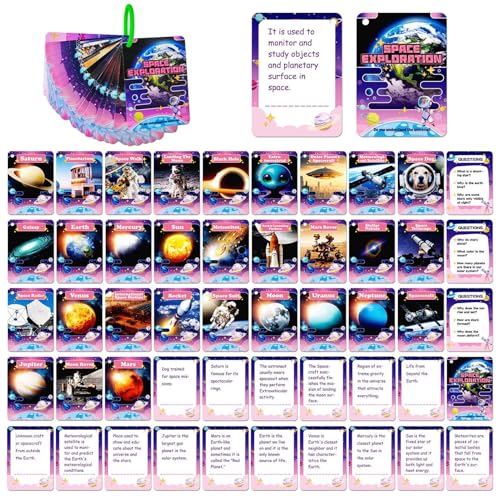 Flash Cards, Learning Toys, Space Words Educational Set with Engaging Activities, Social Emotion Development Kit for Toddler, Boys, Kids Ages 3 and Up Flash Cards, Learning Toys, Space Words Educational Set with Engaging Activities, Social Emotion Development Kit for Toddler, Boys, Kids Ages 3 and Up von Générique