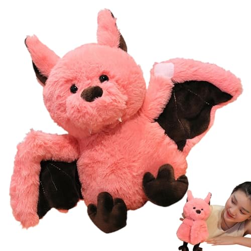 Fledermaus Plüschtier, Fledermaus Plüschtier, weiches Tier | 9,5 Zoll Halloween Plüschtiere Plüschtierspielzeug, realistisches Tier-Plüschtier für Jungen Fledermaus Plüschtier, Fledermaus Plüschtier, weiches Tier | 9,5 Zoll Halloween Plüschtiere Plüschtierspielzeug, realistisches Tier-Plüschtier für Jungen von Générique