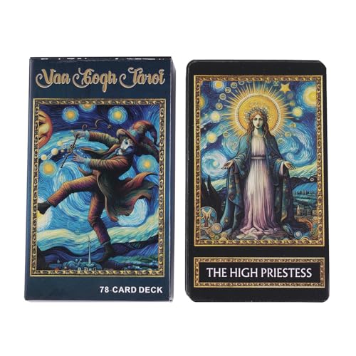 Fortune Telling Tarot Cards, Starry Space Tarot Deck, Divination Tools for Fate Reading, Standard Tarots Deck for Board Games, Ideal for Friends Gatherings von Générique
