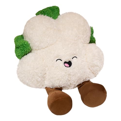 Futter-Plüschtiere | Simulation Lebensmittel, Vegetable Plüschpuppe, niedlich, Blumenkohl-Plüschpuppe, Plüschtiere für Sofa, Bett, Sofa, Nachttisch von Générique