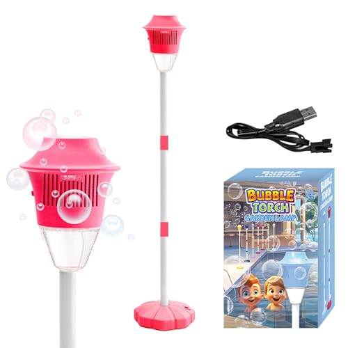 Gartenlampe mit Blasenfackel, Seifenblasenmaschine mit Licht und Musik – automatische Blasenfackel, geeignet für Licht und Musik – Gartenlampe für Spielzeugmaschine aus Gartenlampe mit Blasenfackel, Seifenblasenmaschine mit Licht und Musik – automatische Blasenfackel, geeignet für Licht und Musik – Gartenlampe für Spielzeugmaschine aus von Générique