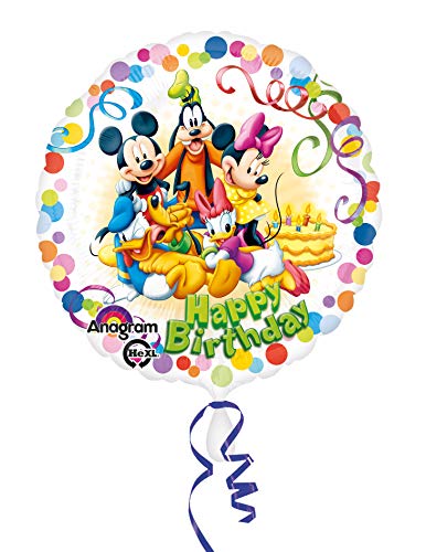 Geburtstagsballon Micky Maus und Freunde bunt 43 cm von Anagram