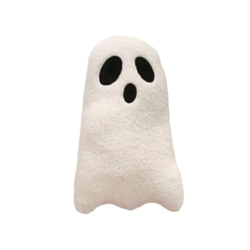 Geisterspielzeug aus Plüsch – Halloween-Umarmungskissen in Form eines weißen Geistes, weiches Deko-Plüschtier für Schlafzimmer oder Wohnzimmer, niedliches Accessoire für Halloween-Party, perfekt für von Générique