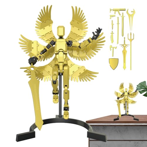 Gelenkroboter-Figur, Assembly-Action-Figur, bewegliche Bauroboter-Figuren, multifunktionaler dekorativer Gelenkroboter mit mehreren Gelenken, Assembly Spielzeug von Générique