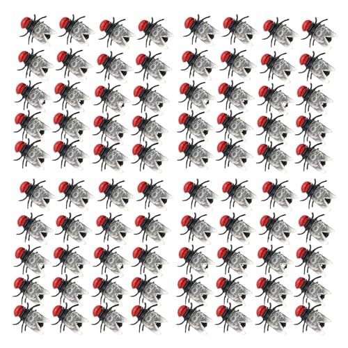 Generic Fliegenspielzeug, realistisches Design, realistische Kunstfliege aus robustem Material, perfekt für Halloween-Streiche, leichtes und tragbares Scherzspielzeug Generic Fliegenspielzeug, realistisches Design, realistische Kunstfliege aus robustem Material, perfekt für Halloween-Streiche, leichtes und tragbares Scherzspielzeug von Générique