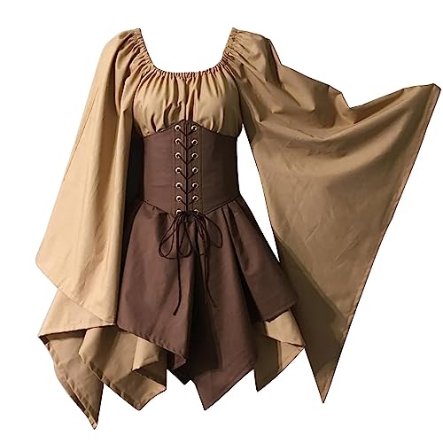 Générique 2025 Halloween-Kleid, Mittelalter, Damen, viktorianisch, Mesh, lange Kleider, Vintage, Mittelalterlich, Renaissance, Kostüm mit Flügeln, Halloween-Partykleider Générique 2025 Halloween-Kleid, Mittelalter, Damen, viktorianisch, Mesh, lange Kleider, Vintage, Mittelalterlich, Renaissance, Kostüm mit Flügeln, Halloween-Partykleider von Générique