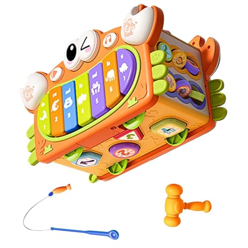 Générique Activity Cube, Early Developmental Toys, Multifunctional Learning Puzzle Toys, Interactive Toddler Piano Instruments for Enhancing Kognitive & Motor Skills in Kids Aged 3+ von Générique