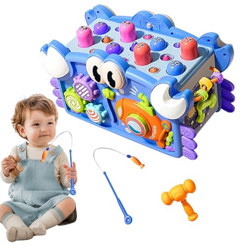 Générique Activity Cube, Early Developmental Toys, Multifunctional Learning Puzzle Toys, Interactive Toddler Piano Instruments for Enhancing Kognitive & Motor Skills in Kids Aged 3+ Générique Activity Cube, Early Developmental Toys, Multifunctional Learning Puzzle Toys, Interactive Toddler Piano Instruments for Enhancing Kognitive & Motor Skills in Kids Aged 3+ von Générique