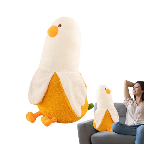 Générique Animal Duck Kissen – Plüschtiere aus Plüsch, Plüschtier aus Plüsch, niedliche Ente, zum Kuscheln, Spielzeit von Générique