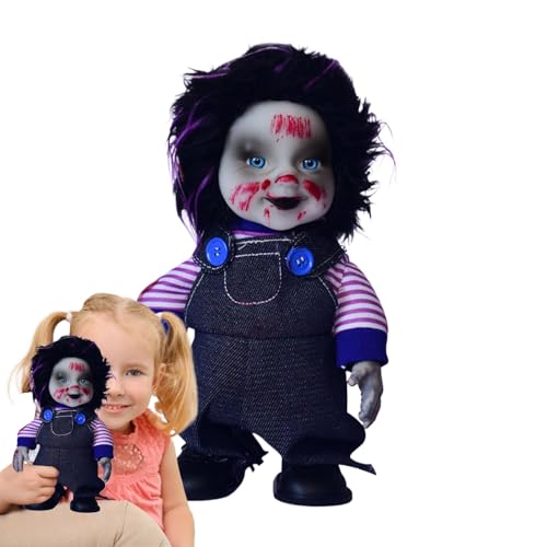 Générique Animatronisch, beherbergen Sie einen Geist, Halloween-Dekorationen für Mädchen, animatronisch, gruselige Bewegung, erschreckender Sound aktiviert, gruselige Dekoration für Dez von Générique
