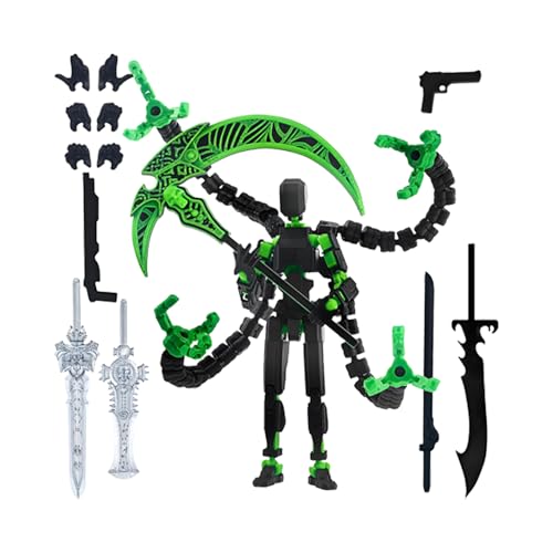 Générique Articulated Action Set, Roboterfigurenspielzeug, 45,7 cm (18,29 Zoll), Multi-Jointed Sammelspielzeug, Fully Assembled, Sammlerstücke für Display und Play, Kinder, Fans, Heimdekoration von Générique