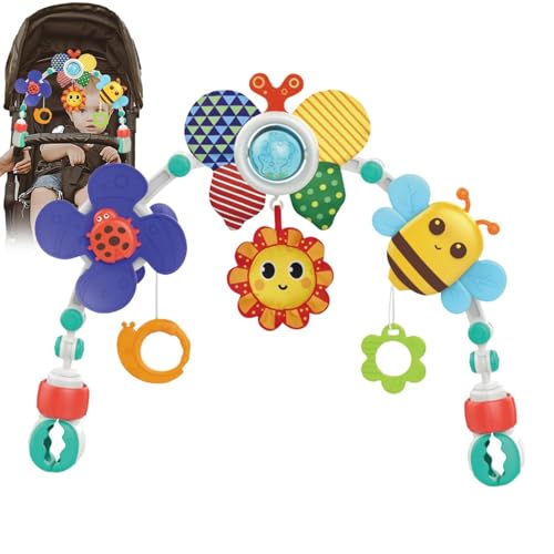Générique Babies Kinderwagenstaubsack, Sensory Activity Toys für Cot, Happy and Practical Spy, Design für Reisebetten und Kinderwagenblätter, Aktivitätsbett für Générique Babies Kinderwagenstaubsack, Sensory Activity Toys für Cot, Happy and Practical Spy, Design für Reisebetten und Kinderwagenblätter, Aktivitätsbett für von Générique