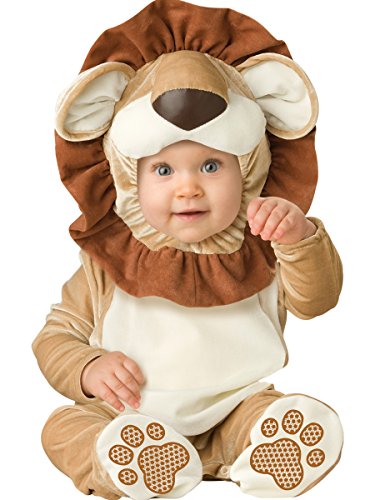 Generique - Löwen-Babykostüm Tierkostüm für Babys beige-braun - 62/68 (0-6 Monate) von Fun World