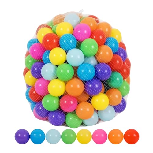 Générique Ballspiel für den Pool, buntes Ballspiel für Babys, 50 Stück, spielerische Dekoration, sensorisch, für Spielplatz, Geburtstag, Schlafzimmer, Playpen, Vorschulgarten Générique Ballspiel für den Pool, buntes Ballspiel für Babys, 50 Stück, spielerische Dekoration, sensorisch, für Spielplatz, Geburtstag, Schlafzimmer, Playpen, Vorschulgarten von Générique