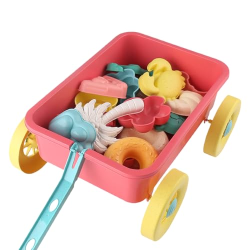 Générique Beach Cart Toy, Kinder-Spielzeug, Sand-Trolley, großer Stauraum, Sand Dredging Tool, tragbares Outdoor-Spielzeug für Backyard, Garten, Swimming Pool und Lake Adventures von Générique