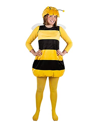 Generique - Biene Maja Strumpfhose für Erwachsene gelb - S / L Generique - Biene Maja Strumpfhose für Erwachsene gelb - S / L von Generique -
