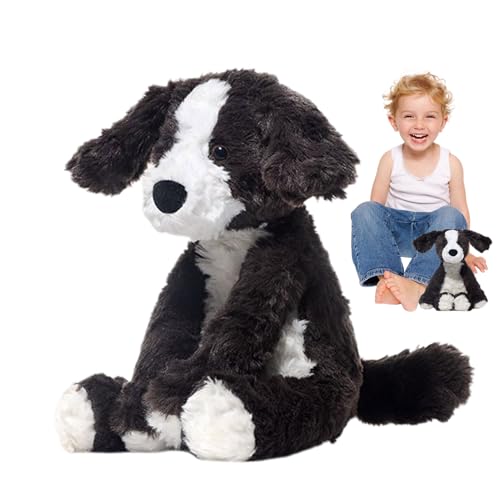 Générique Border Collie Stuffed Animal, Realistic Black and White Plush, Soft Huggable Toy, Lifelong Sturdy Material, Child and Toddler Friendly, Perfect, Cozy Room Decoration Générique Border Collie Stuffed Animal, Realistic Black and White Plush, Soft Huggable Toy, Lifelong Sturdy Material, Child and Toddler Friendly, Perfect, Cozy Room Decoration von Générique