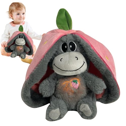 Générique Breathing Plush, Stress Relief Animal, Sleeping Toy Soothing Music, Realistic Breathing Motion and Soft Lights + Comforting Sleep Buddy for Kids and von Générique