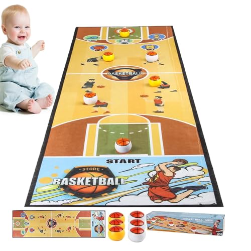 Générique Brettspiele, Strategiespiele auf dem Tisch | Puzzlespiel mit 6 Bällen – interaktives Sportspiel für die Familie, Matte 19,3 x 29,4 cm (39,3 x 11,4 Zoll) für Freunde der Familie von Générique