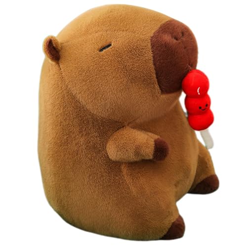 Générique Capybara Plüschtier, Capybara, gefülltes Kissen Capybara Haws Confit – weiches und kuscheliges Kissen in niedlicher Tierform, für Sofa, Bett von Générique
