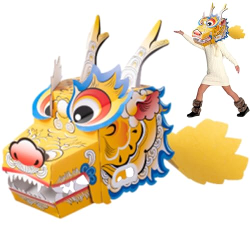Générique Cardboard Toys - Dragon Toys | Playset Toys | Wearable Cardboard Dragon Toys, 3-D Dragon Cardboard Toy, Cardboard Dragon Costume, Wearable Cardboard Toys for Creative with Cardboard Dragons Générique Cardboard Toys - Dragon Toys | Playset Toys | Wearable Cardboard Dragon Toys, 3-D Dragon Cardboard Toy, Cardboard Dragon Costume, Wearable Cardboard Toys for Creative with Cardboard Dragons von Générique