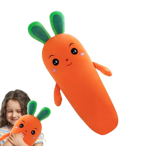 Générique Carrot Plüschkissen, niedlich, getuftet, Bunny, 69 cm, weich, vegetabel, kuschelig, dekoratives Design, bequem für , Mädchen und Heimdekoration Générique Carrot Plüschkissen, niedlich, getuftet, Bunny, 69 cm, weich, vegetabel, kuschelig, dekoratives Design, bequem für , Mädchen und Heimdekoration von Générique