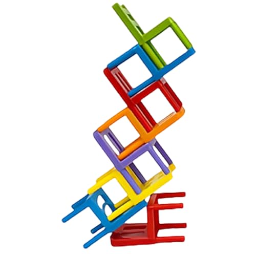 Générique Chair Stacking Games, 24-teiliges buntes Set, Kinder, Lernspielzeug, lustiges Balancing Stool, Interaktives Spielzeug, perfekt für Kinder, , Mädchen, Familie, Partys, Lernen Générique Chair Stacking Games, 24-teiliges buntes Set, Kinder, Lernspielzeug, lustiges Balancing Stool, Interaktives Spielzeug, perfekt für Kinder, , Mädchen, Familie, Partys, Lernen von Générique