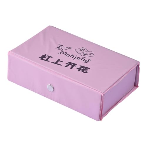 Générique Chinesisches Mahjong-Set – Mahjong Set, Zauber, tragbar, für die Freizeit | Große Fliesen Travel Set Top Top Tiles Only Tiles Set von Générique