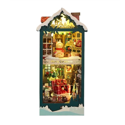 Générique Christmas Decorations for Home, Miniature Craft Kit, Book Nook Decor, Holiday Diorama Kit, Christmas House Book Nook Miniature Craft Kit Creative Holiday Diorama Kit for Home Decor Générique Christmas Decorations for Home, Miniature Craft Kit, Book Nook Decor, Holiday Diorama Kit, Christmas House Book Nook Miniature Craft Kit Creative Holiday Diorama Kit for Home Decor von Générique
