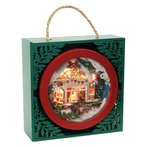 Générique Christmas House Craft | Miniatur Kit | Miniatur-Hausdekoration | Kids Christmas Craft, Led Kit, Crafts, Christmas House Kit, Creative Craft for Kids Générique Christmas House Craft | Miniatur Kit | Miniatur-Hausdekoration | Kids Christmas Craft, Led Kit, Crafts, Christmas House Kit, Creative Craft for Kids von Générique