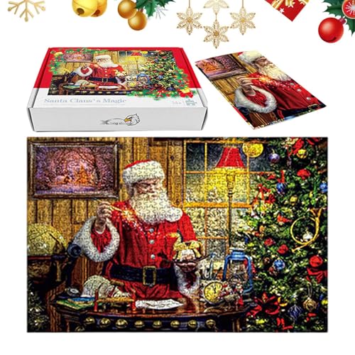 Générique Christmas Jigsaw Puzzles | Christmas Jigsaws 1000 Teile für Erwachsene | Holiday Themed Collectible Puzzles, Christmas Wall Decor Puzzle for Family Activities & Home Decorations Générique Christmas Jigsaw Puzzles | Christmas Jigsaws 1000 Teile für Erwachsene | Holiday Themed Collectible Puzzles, Christmas Wall Decor Puzzle for Family Activities & Home Decorations von Générique