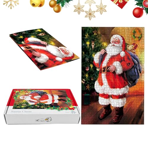Générique Christmas Jigsaw Puzzles | Christmas Jigsaws 1000 Teile für Erwachsene | Holiday Themed Collectible Puzzles, Christmas Wall Decor Puzzle for Family Activities & Home Decorations Générique Christmas Jigsaw Puzzles | Christmas Jigsaws 1000 Teile für Erwachsene | Holiday Themed Collectible Puzzles, Christmas Wall Decor Puzzle for Family Activities & Home Decorations von Générique